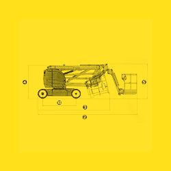 Gelenkteleskop-Arbeitsbühne Manitou 150AETJ 3 D