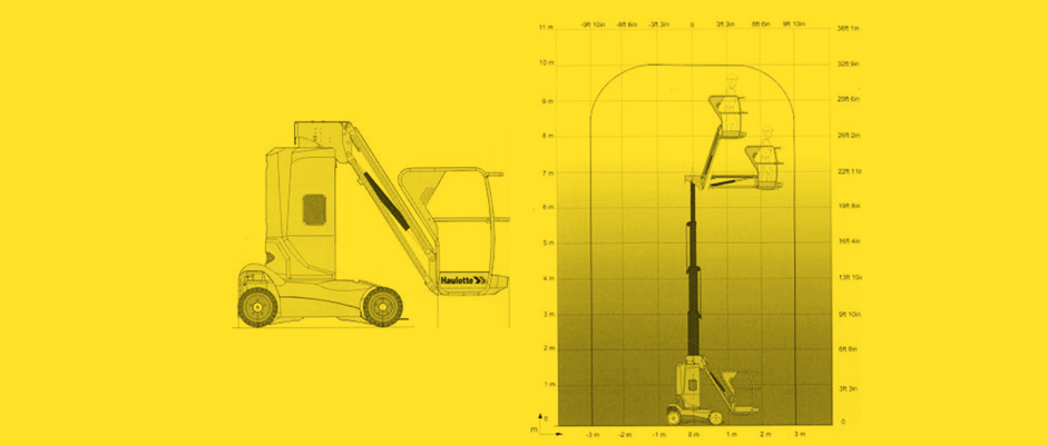 Mast-Gelenk-Bühne Haulotte Star 10 Mast-Gelenk-Bühne Haulotte Star 10
