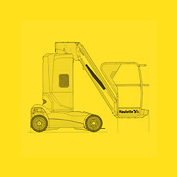 Mast-Gelenk-Bühne Haulotte Star 10 Mast-Gelenk-Bühne Haulotte Star 10